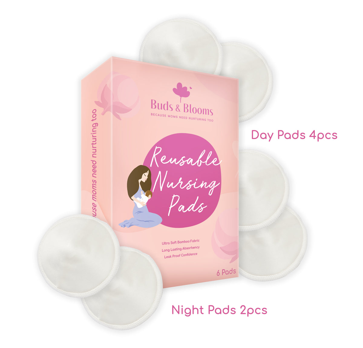 SUNMUM Ultra Thin Comfort Breast Pads 30's – Tiny Buds Baby Naturals