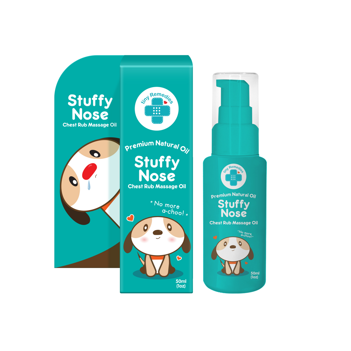 Stuffy Nose Natural Baby Chest Rub Oil