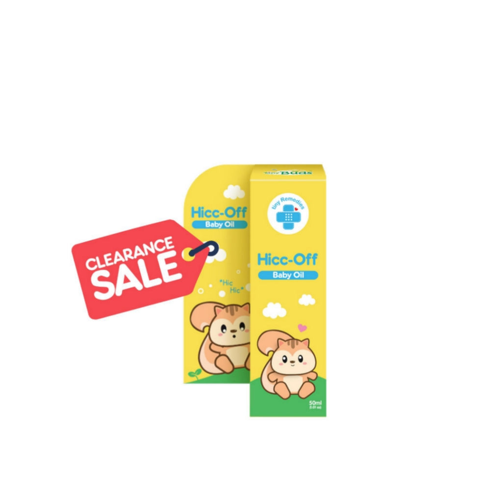 [Clearance Sale] Tiny Buds Hicc Off Baby Massage Oil (50ml)