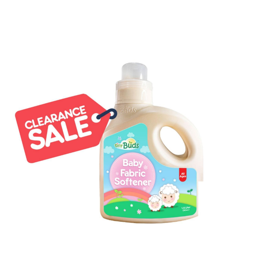 [Clearance Sale] Tiny Buds Natural Baby Fabric Softener 1.5 Liter
