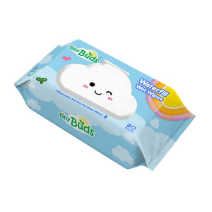 Tiny Buds Waterfill Wet Wipes (80 Pulls)