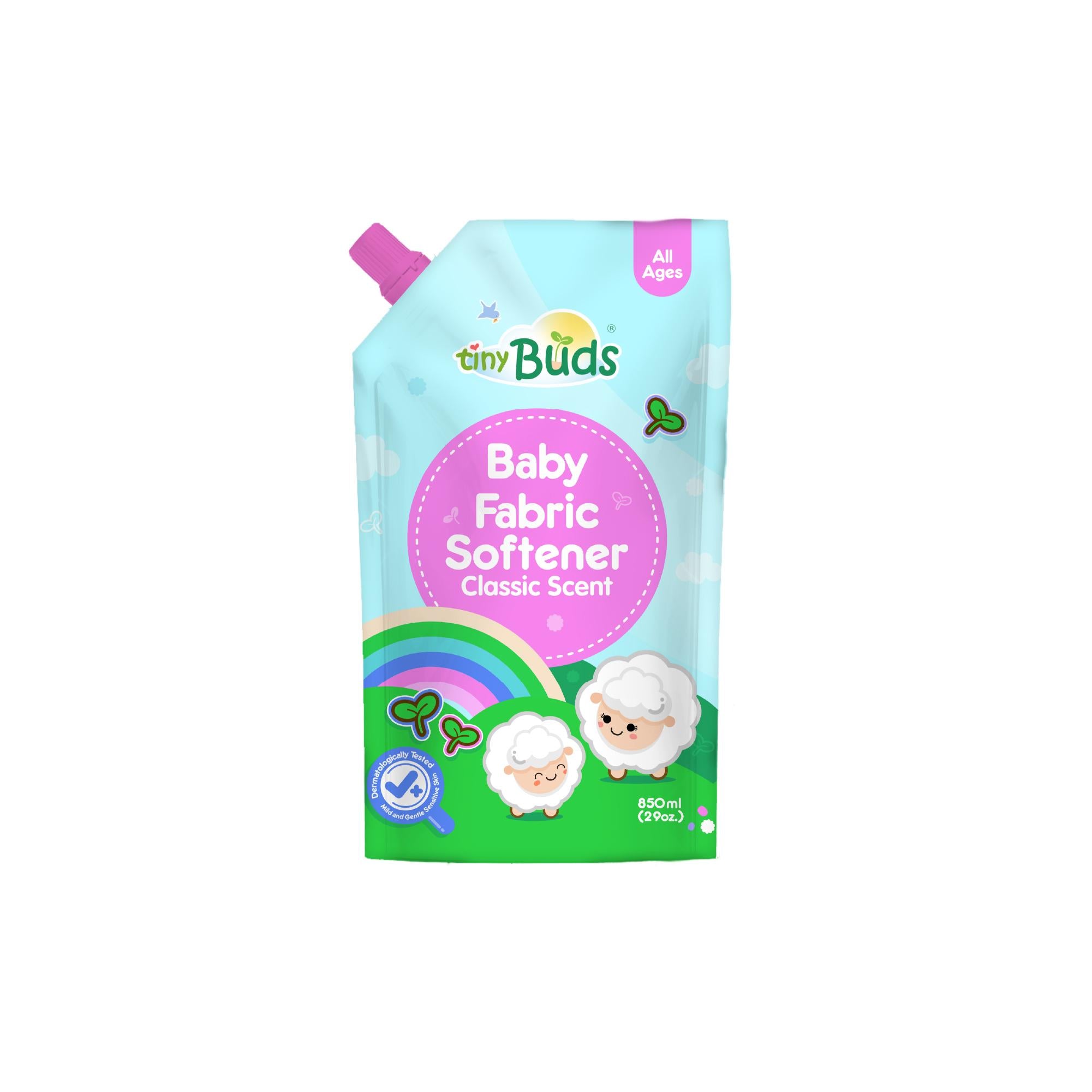 Tiny Buds Natural Baby Fabric Softener (850ml)