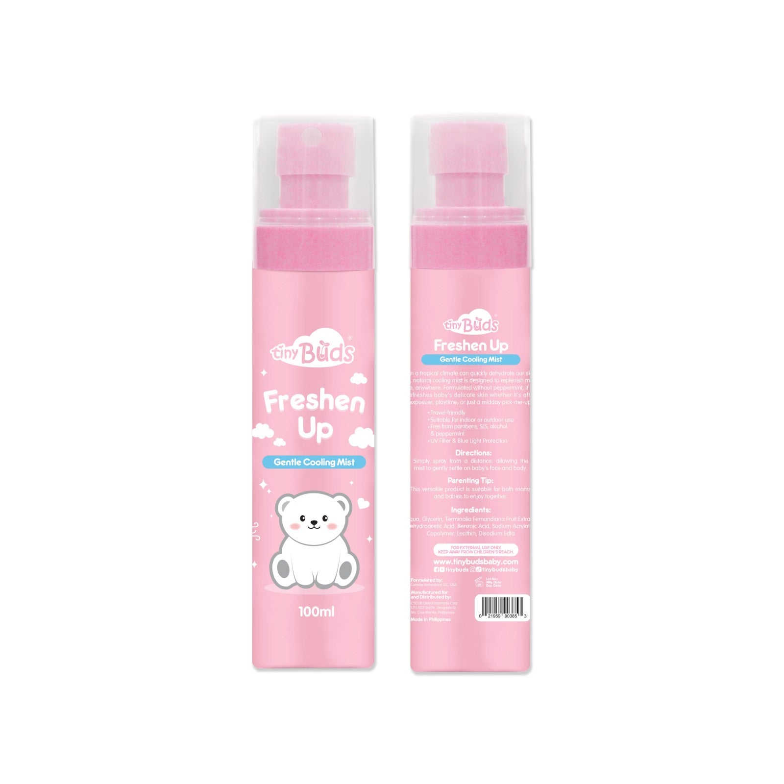 Mini Being Fresh Spray Tiny Buds Freshen Up Gentle Cooling Mist 100ml – Tiny Buds Baby Naturals