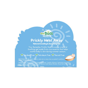 Tiny Remedies Prickly Heat Away Natural Soothing Gel 20g