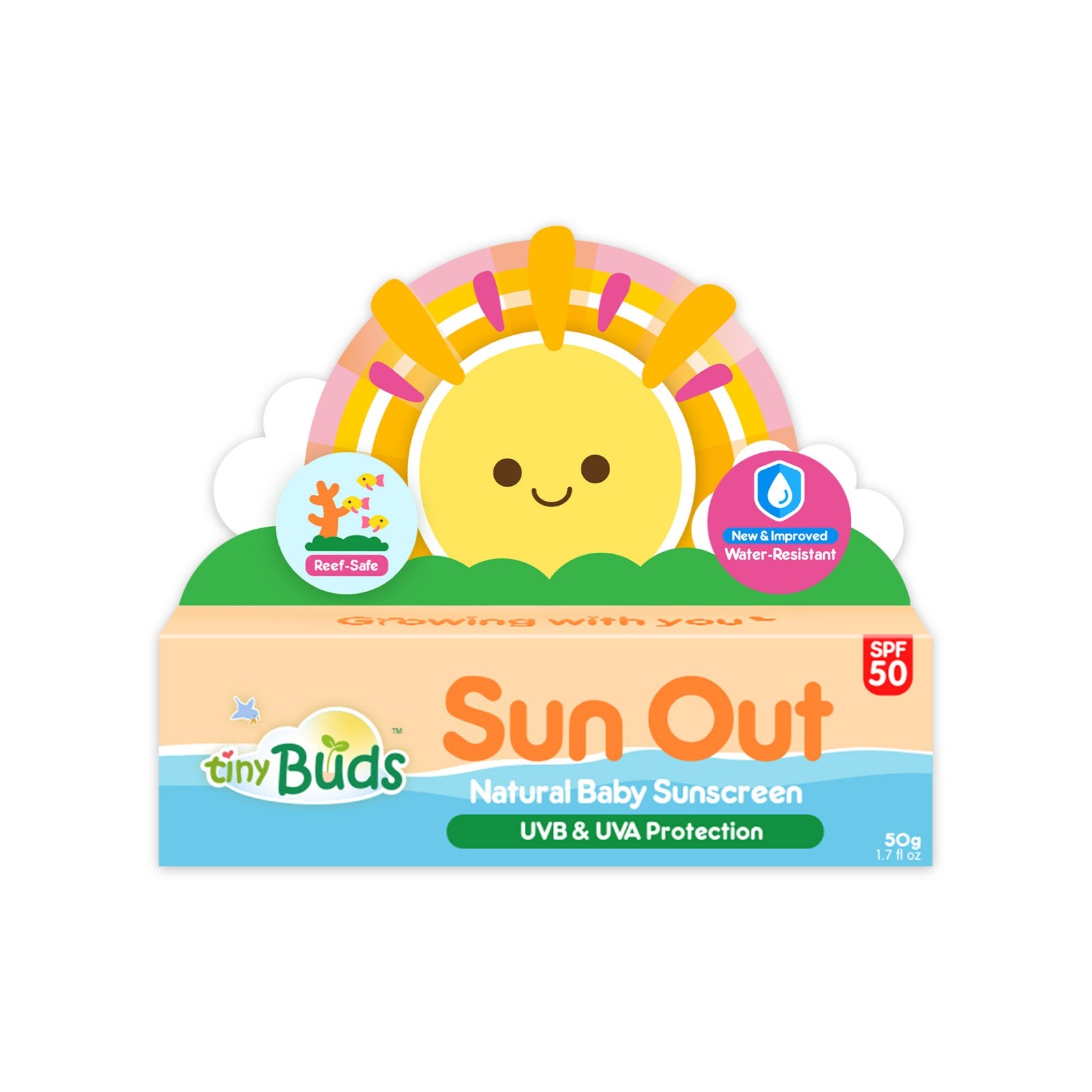 Tiny Buds Sun Out Natural Baby Sunscreen