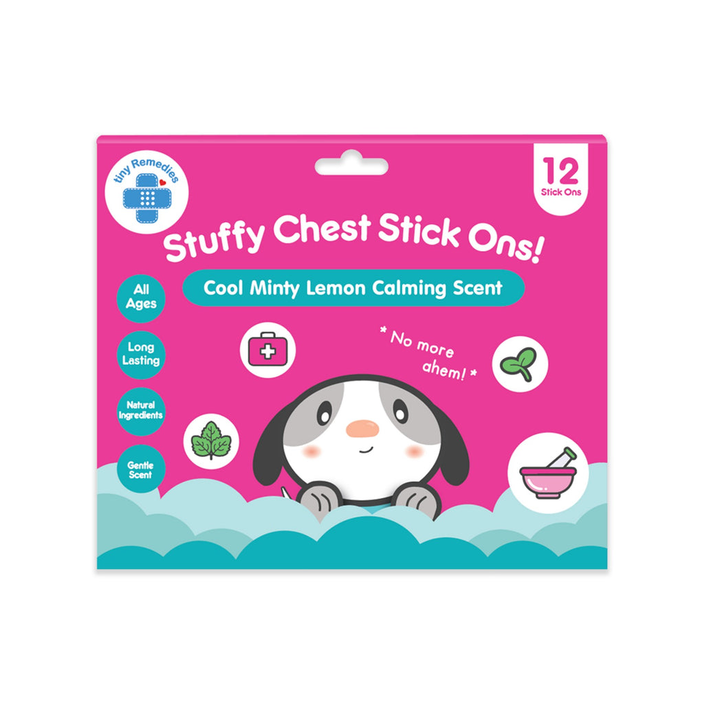 Tiny Buds Stuffy Chest Stick Ons