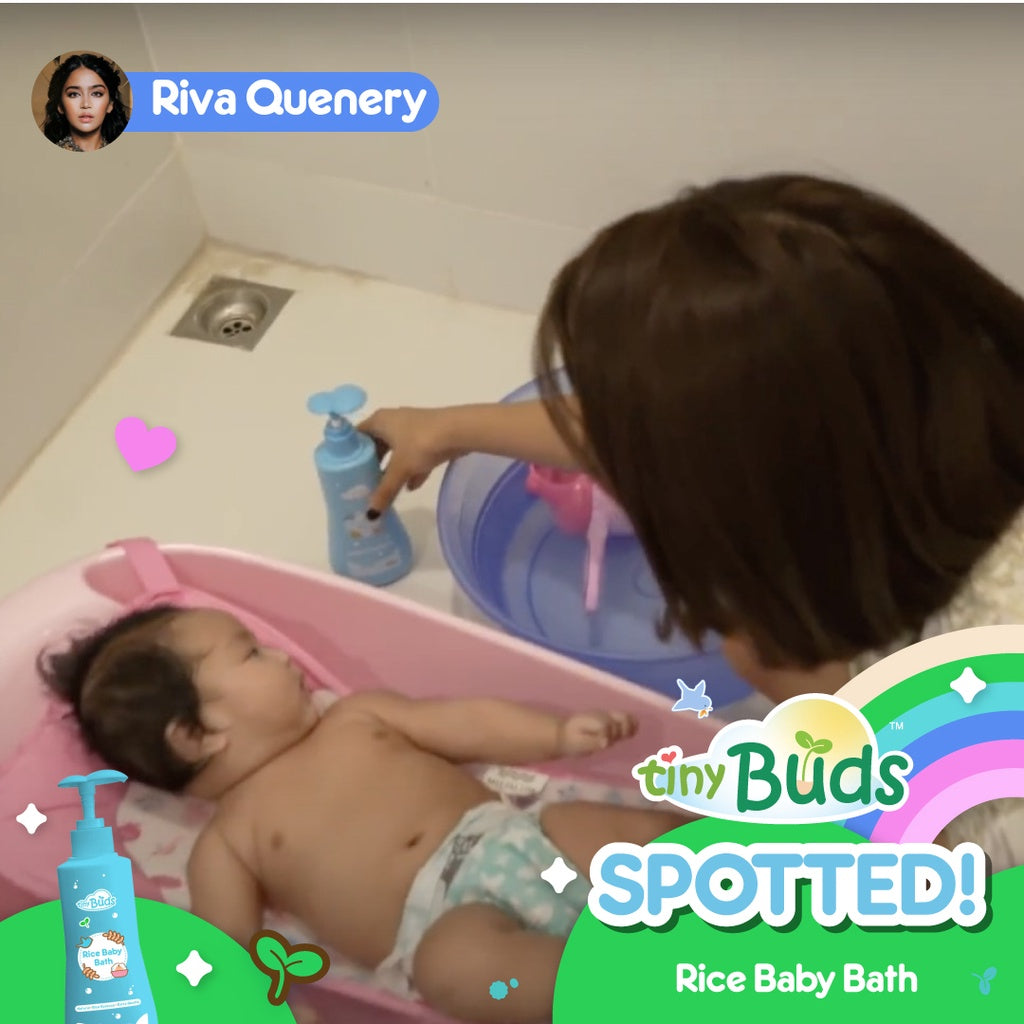 Tiny Buds Natural Rice Baby Bath 350ML