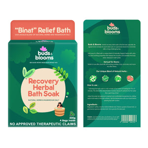 Buds & Blooms Recovery Herbal Bath (4 Bags)