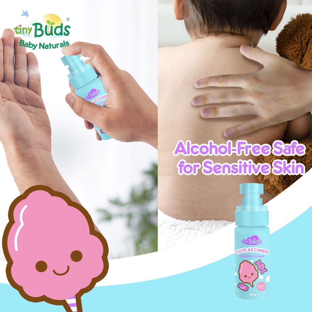 Tiny Buds Cute As Candy Gentle Baby Cologne