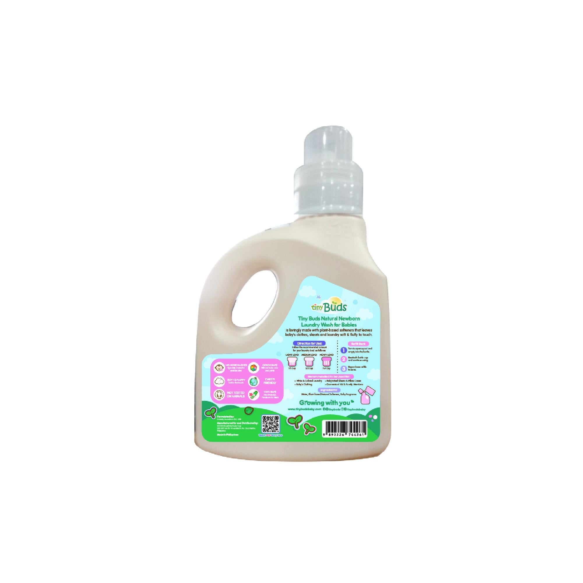 Tiny Buds Natural Baby Fabric Softener 1.5 Liter