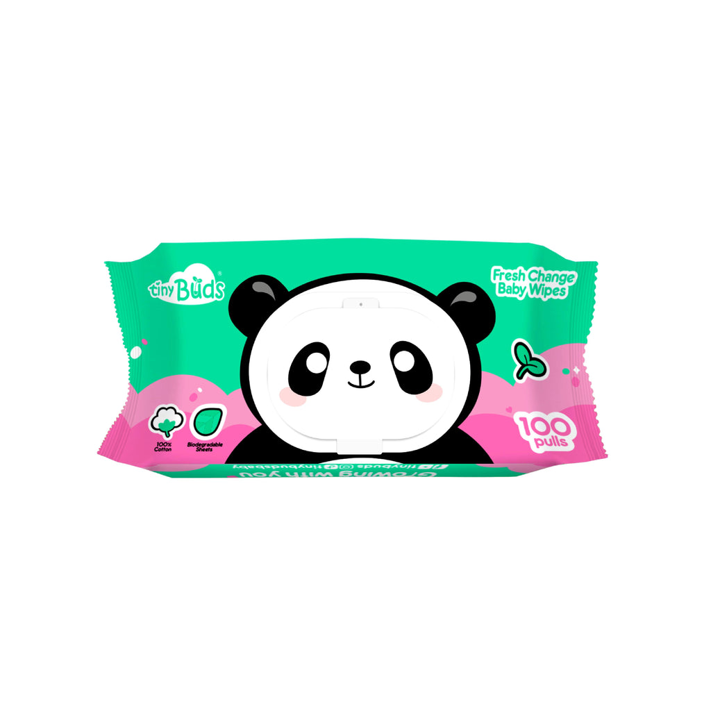 Tiny Buds Fresh Change Baby Wipes 100 pulls