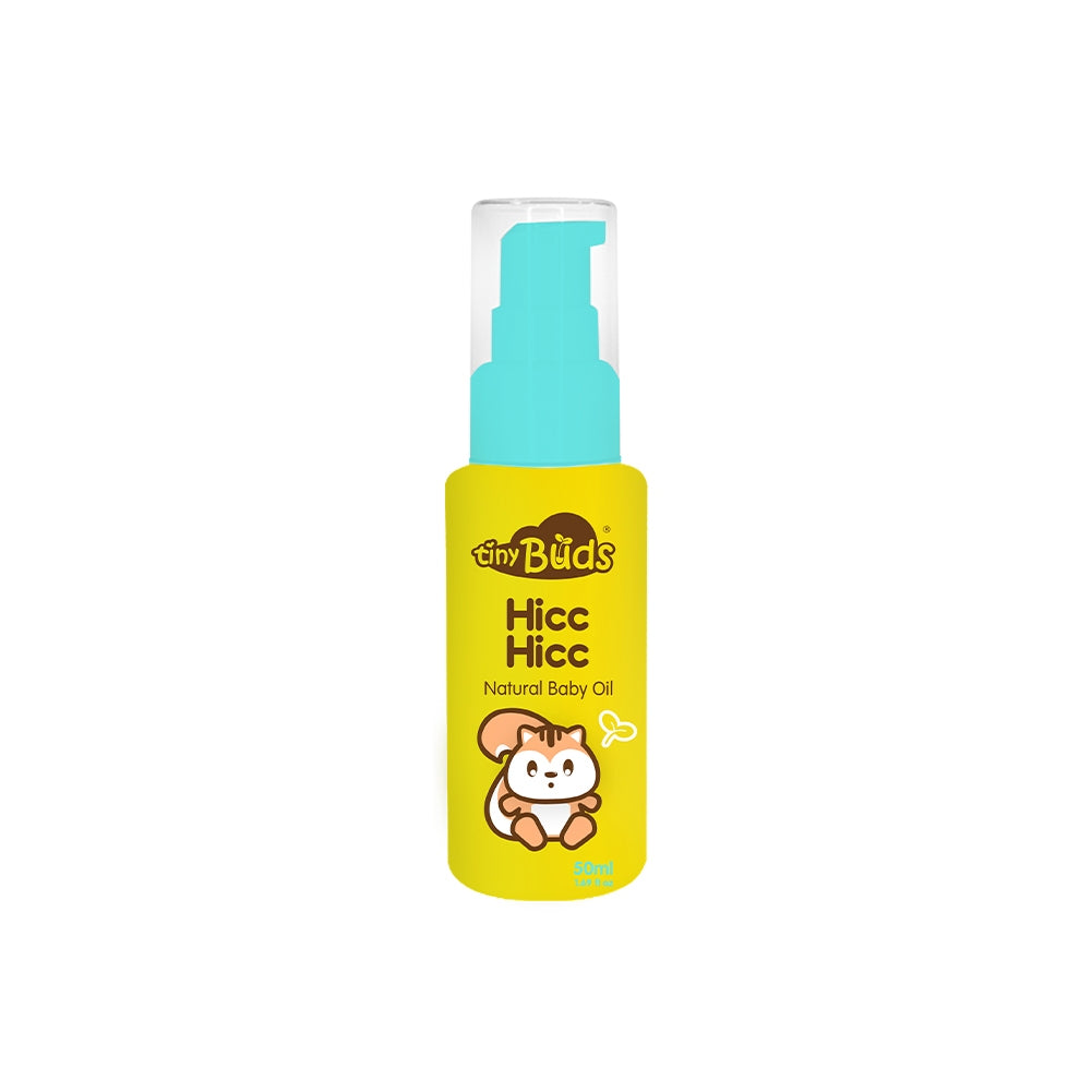 Tiny Buds Hicc Hicc Natural Baby Oil  (formerly HICC - OFF Baby Massage Oil )