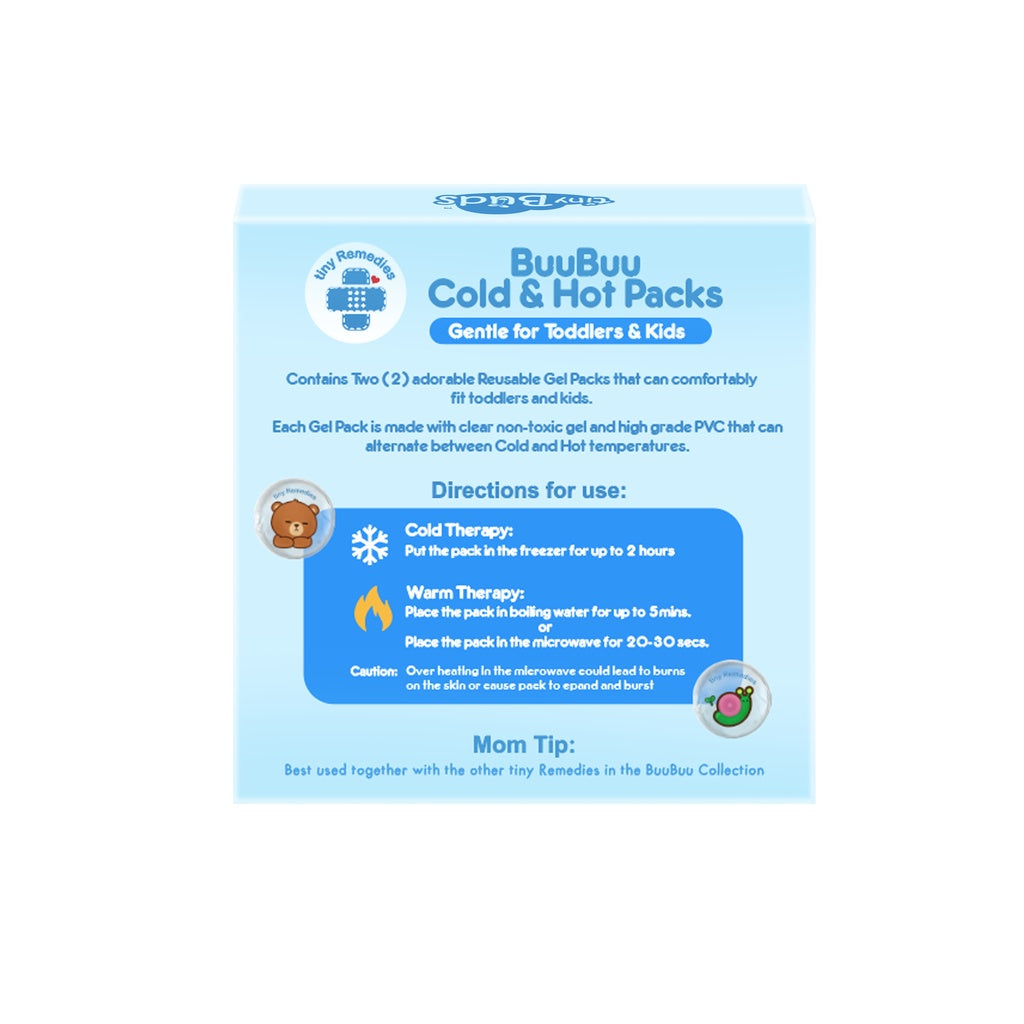 Tiny Remedies BuuBuu Cold & Hot Packs – Tiny Buds Baby Naturals