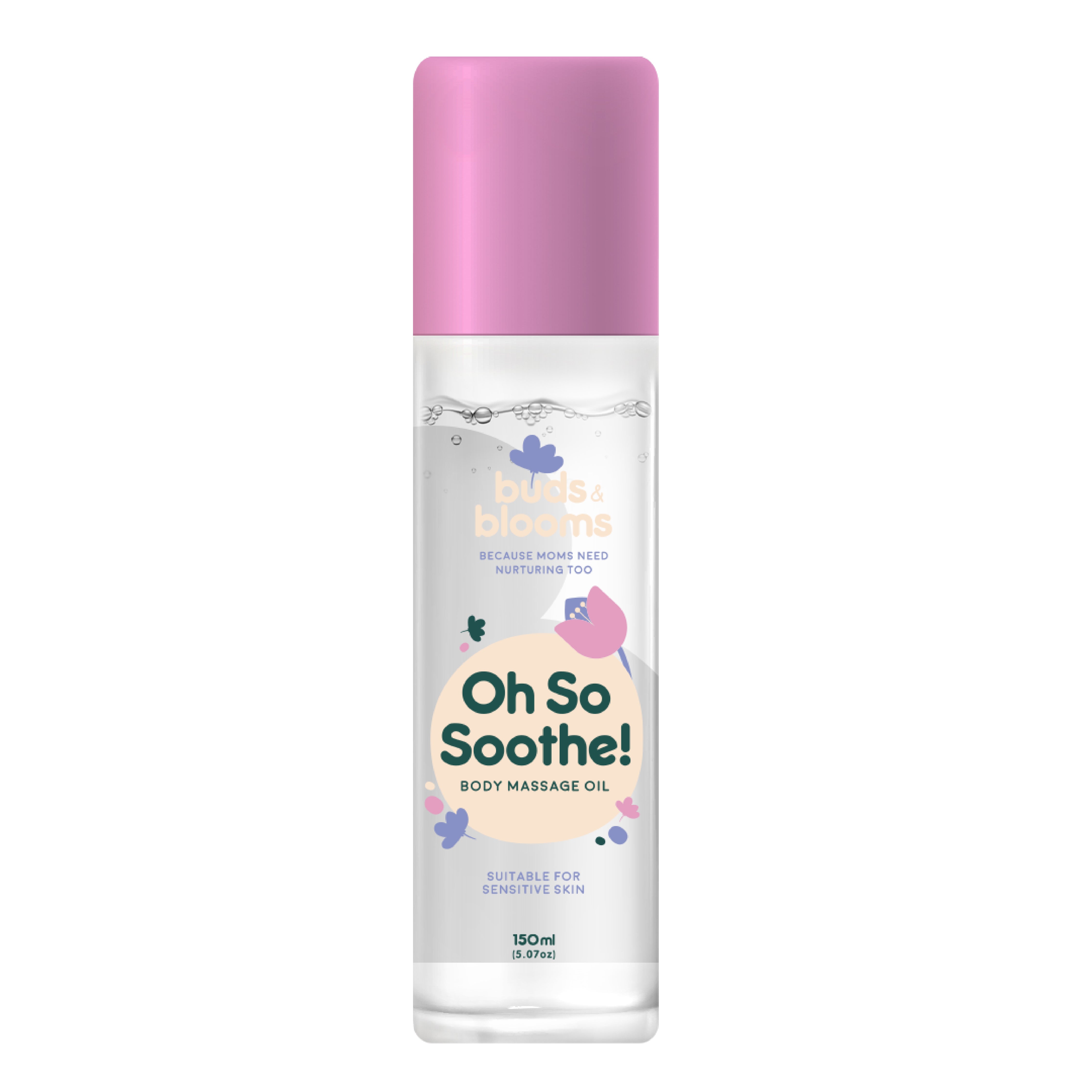 Buds & Blooms Oh So Soothe Massage Oil 150Ml