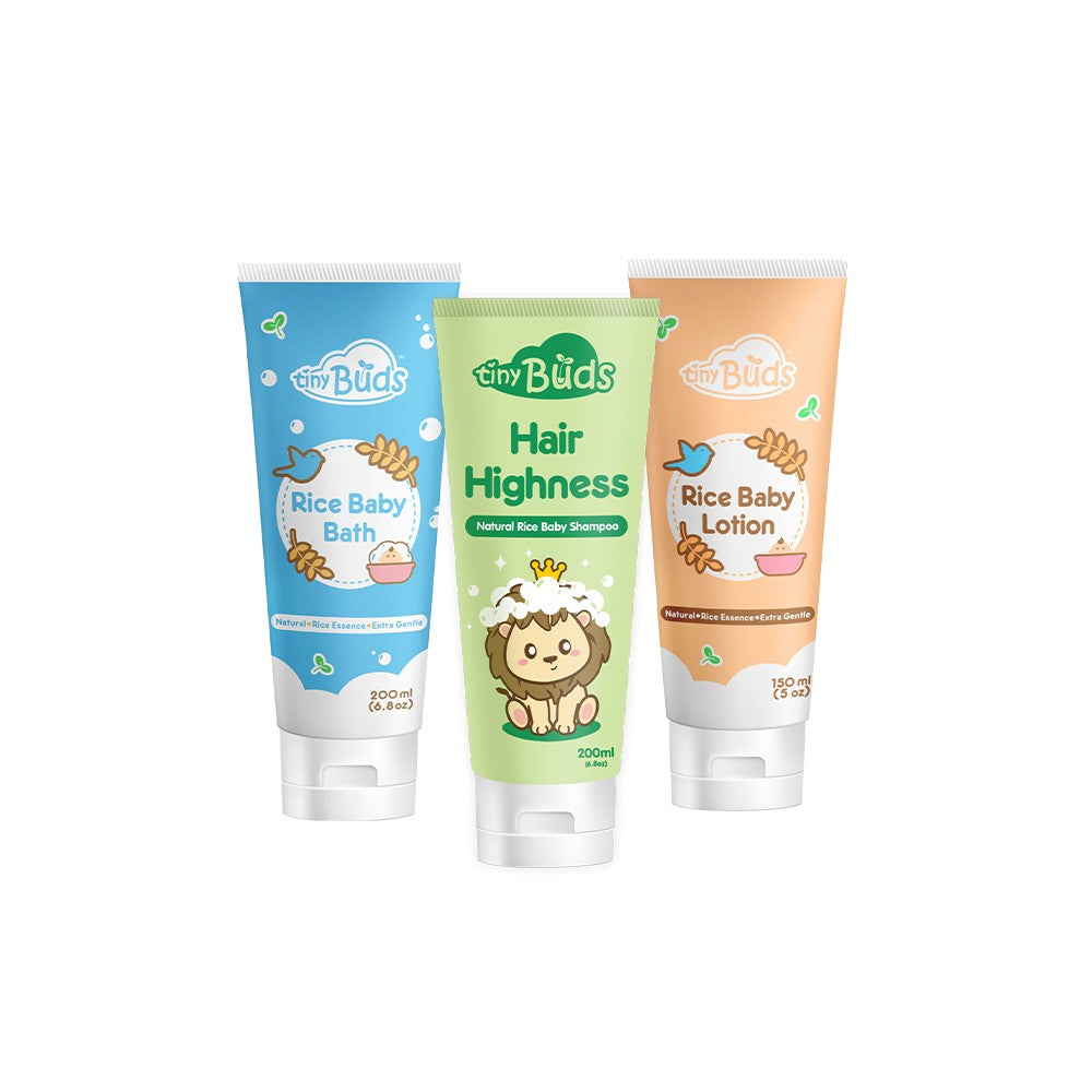 Tiny Buds Baby Bathing Essentials