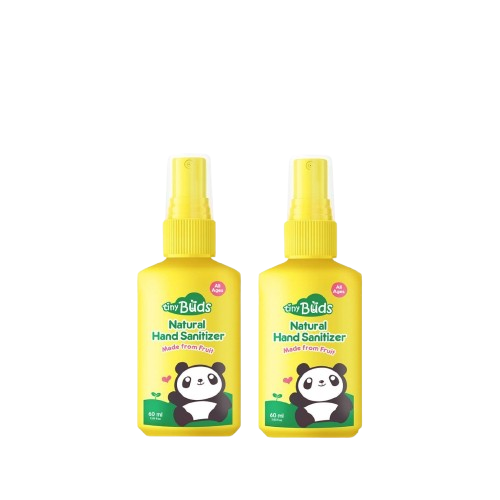 Tiny Buds Baby Natural Hand Sanitizer (Tutti Frutti) 60ml - Set of 2