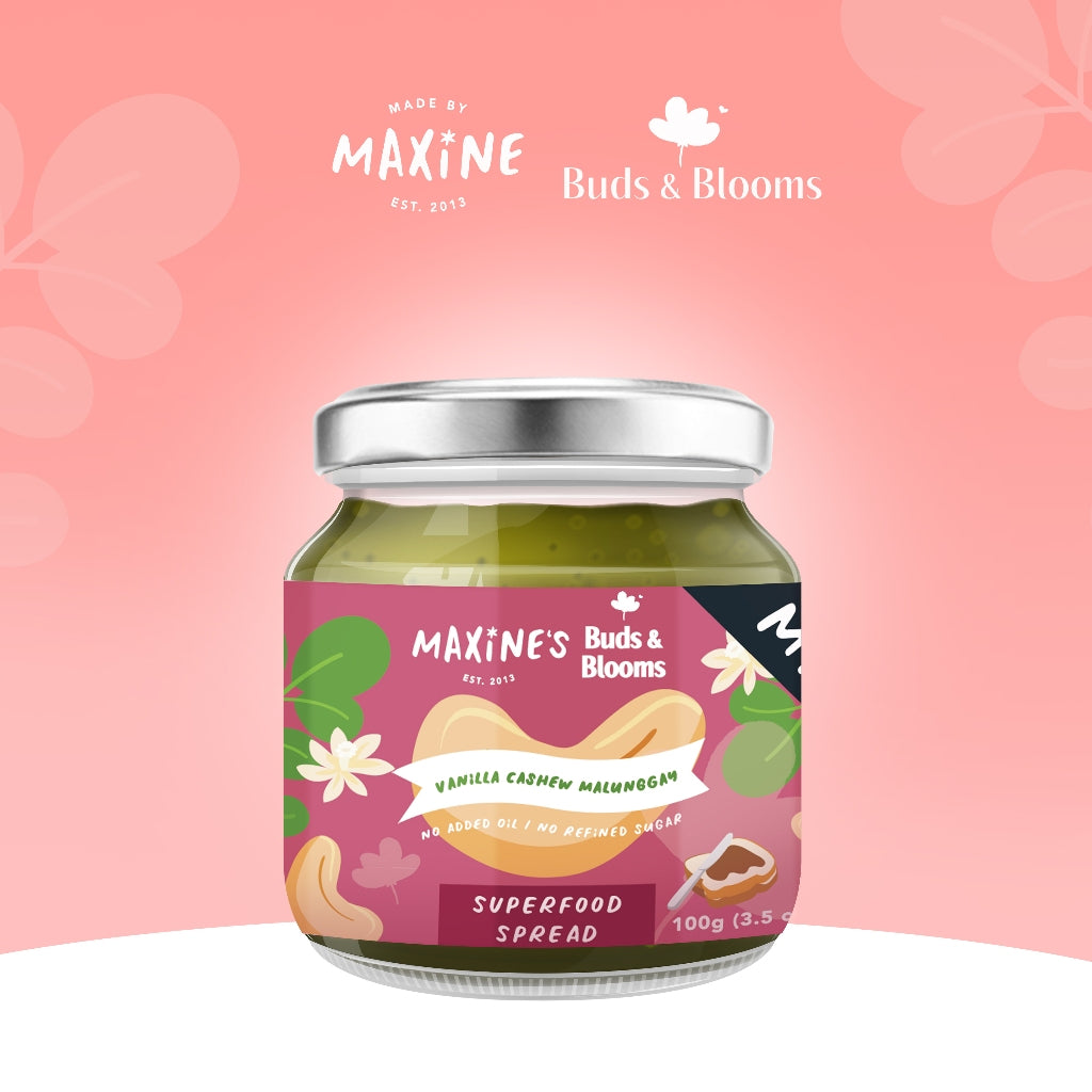 Buds & Blooms Mini Vanilla Cashew Malunggay Lactation Spread