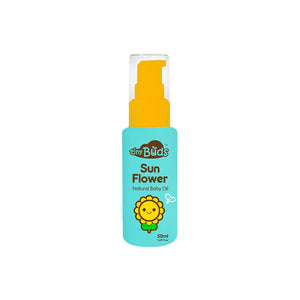 Tiny Buds Happy Days Natural Sunflower Baby Oil (50ml)