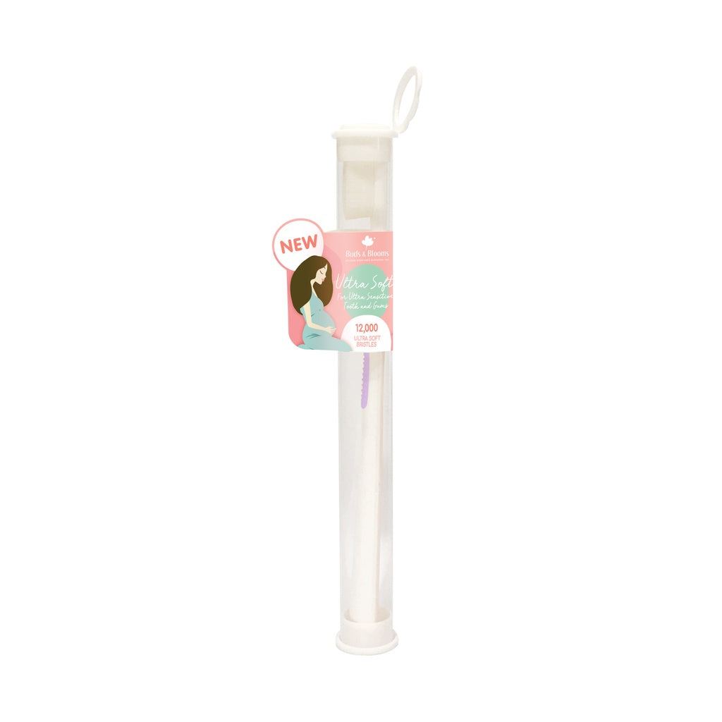 Buds & Blooms  Ultra Sensitive Maternity Toothbrush - Lilac