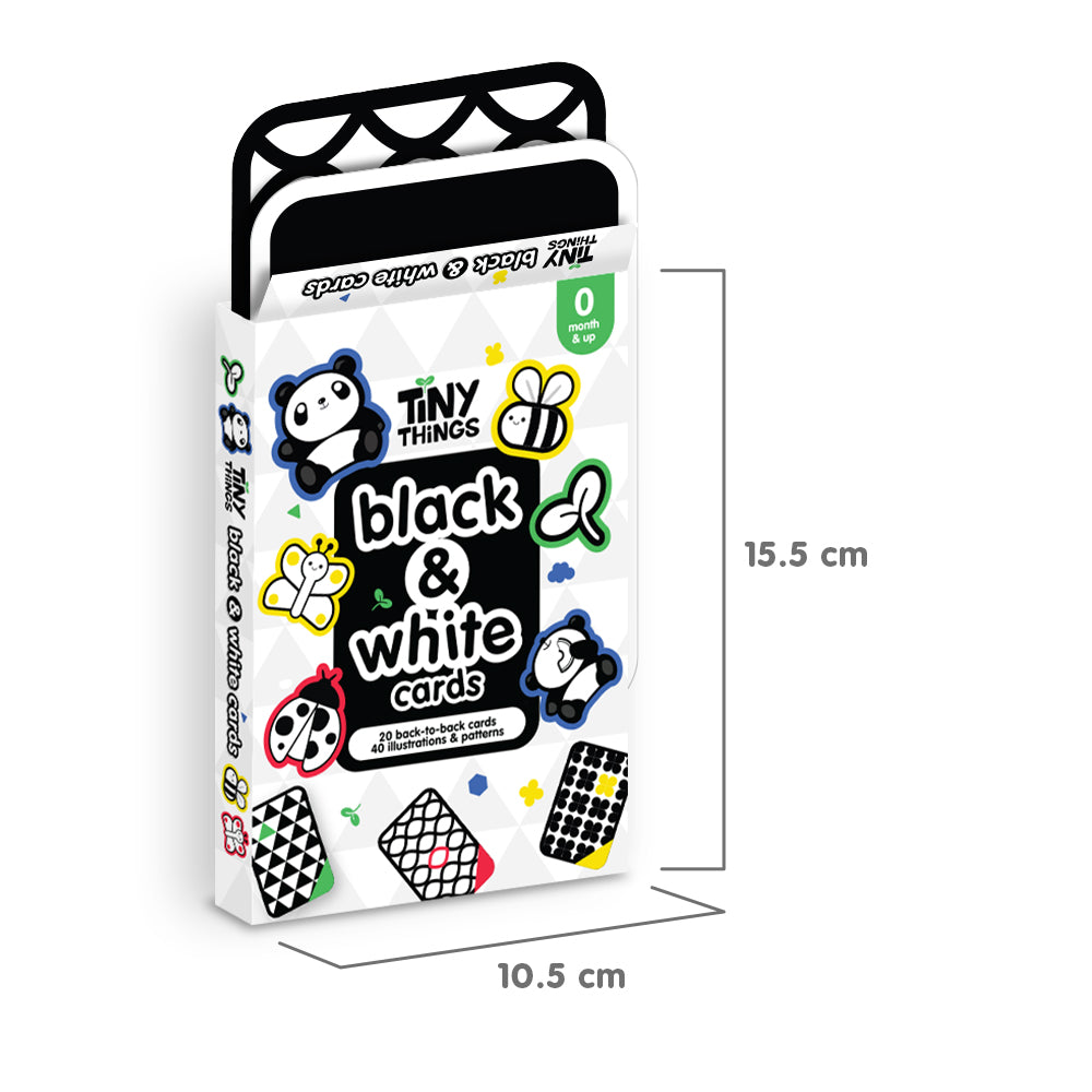 Tiny Things Black & White Newborn Flash Cards