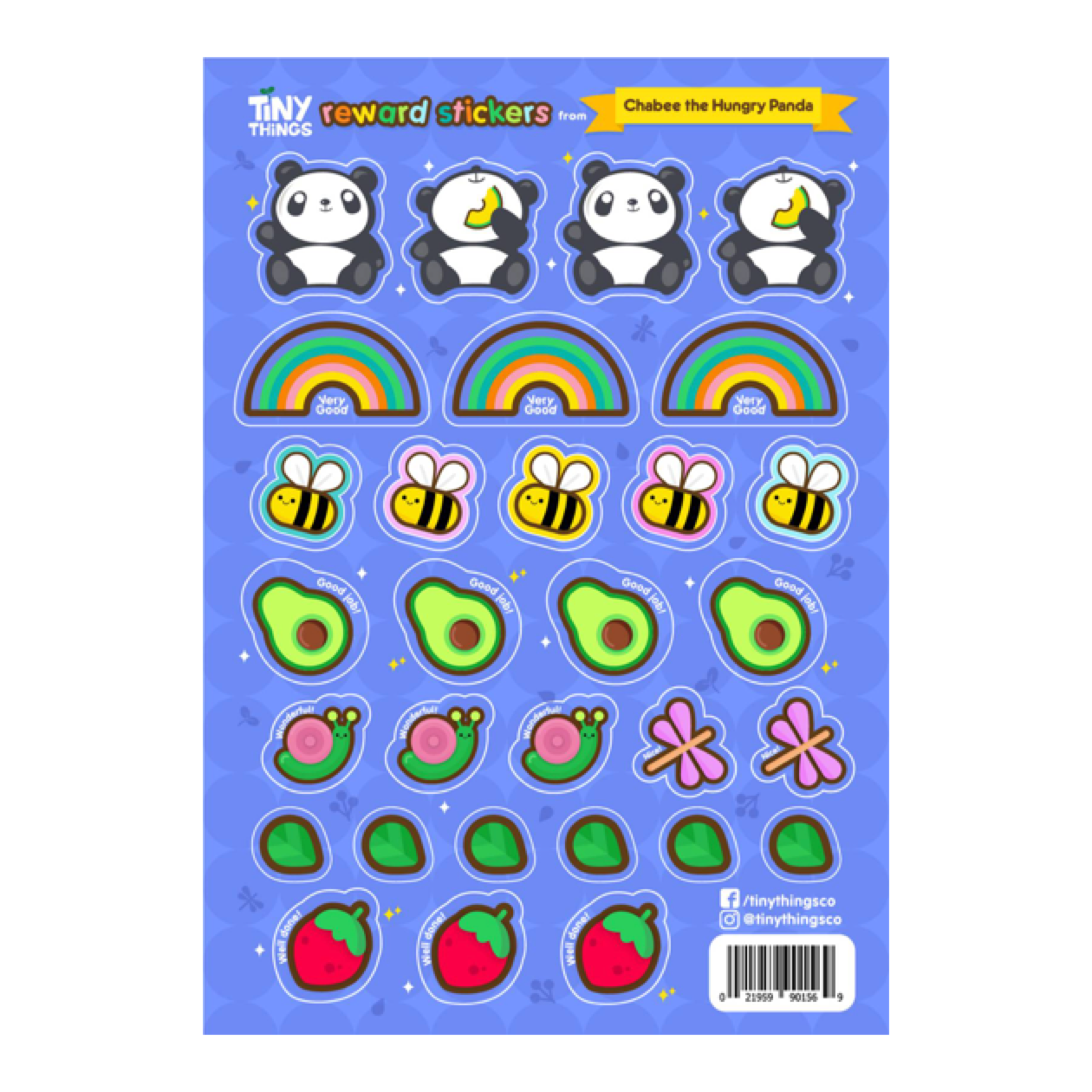 TINY THINGS Reward Stickers Collection (6 pcs)