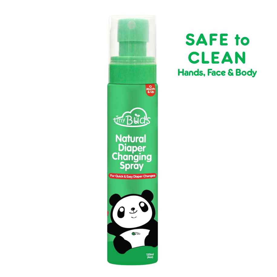 Quick & Easy Natural Diaper Changing Spray