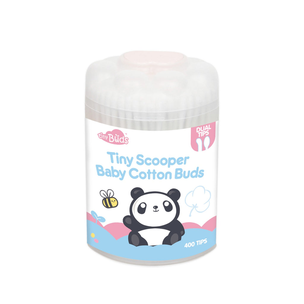 Tiny Scoopers Baby Cotton Buds (400 Tips)