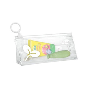 Tiny Toothbrush & Toothpaste Travel Pouch