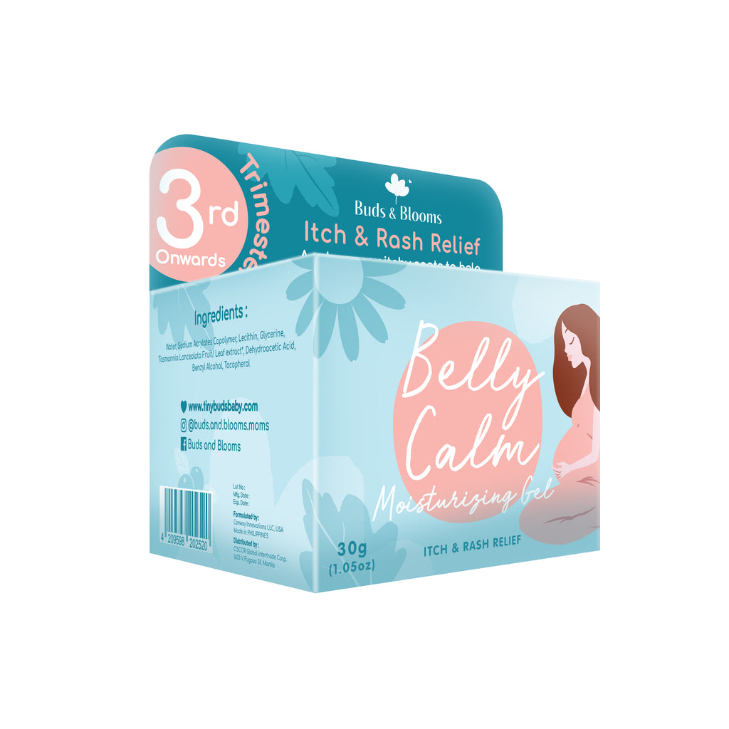 BUDS & BLOOMS Belly Calm Cooling Itch and Rash Relief 30g