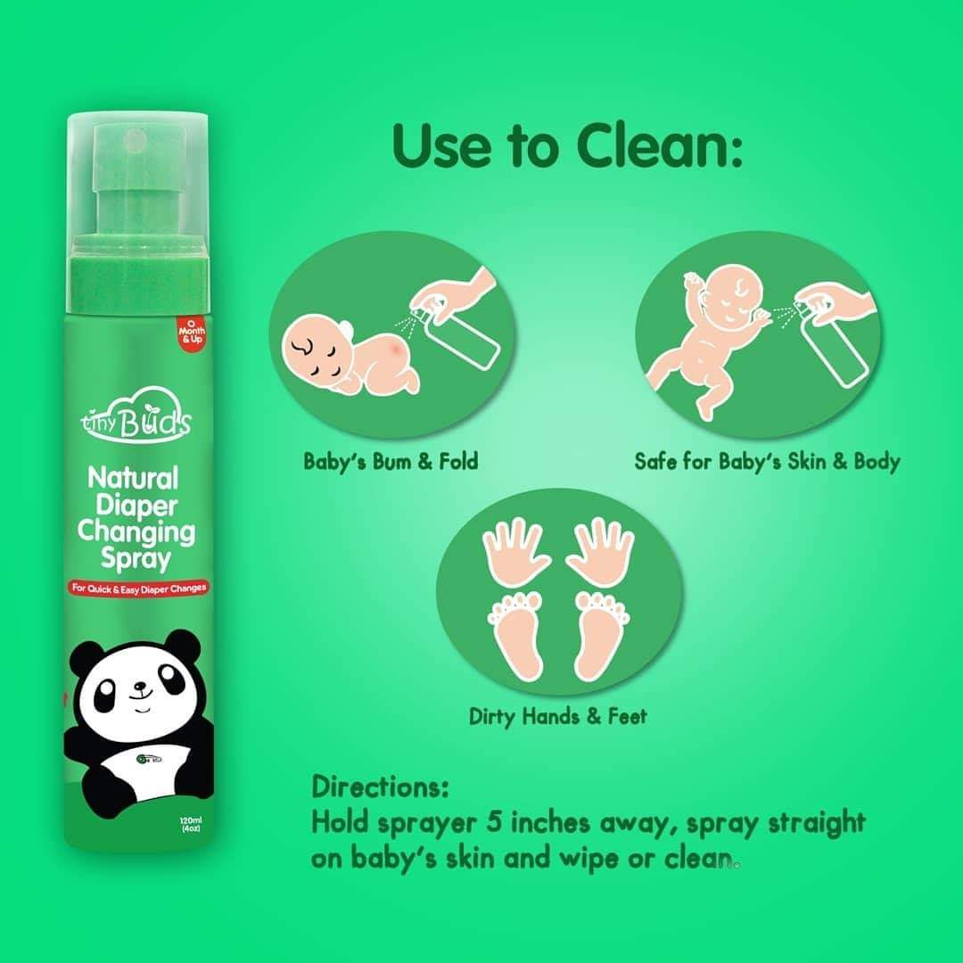 Natural Diaper Changing Spray - PPS