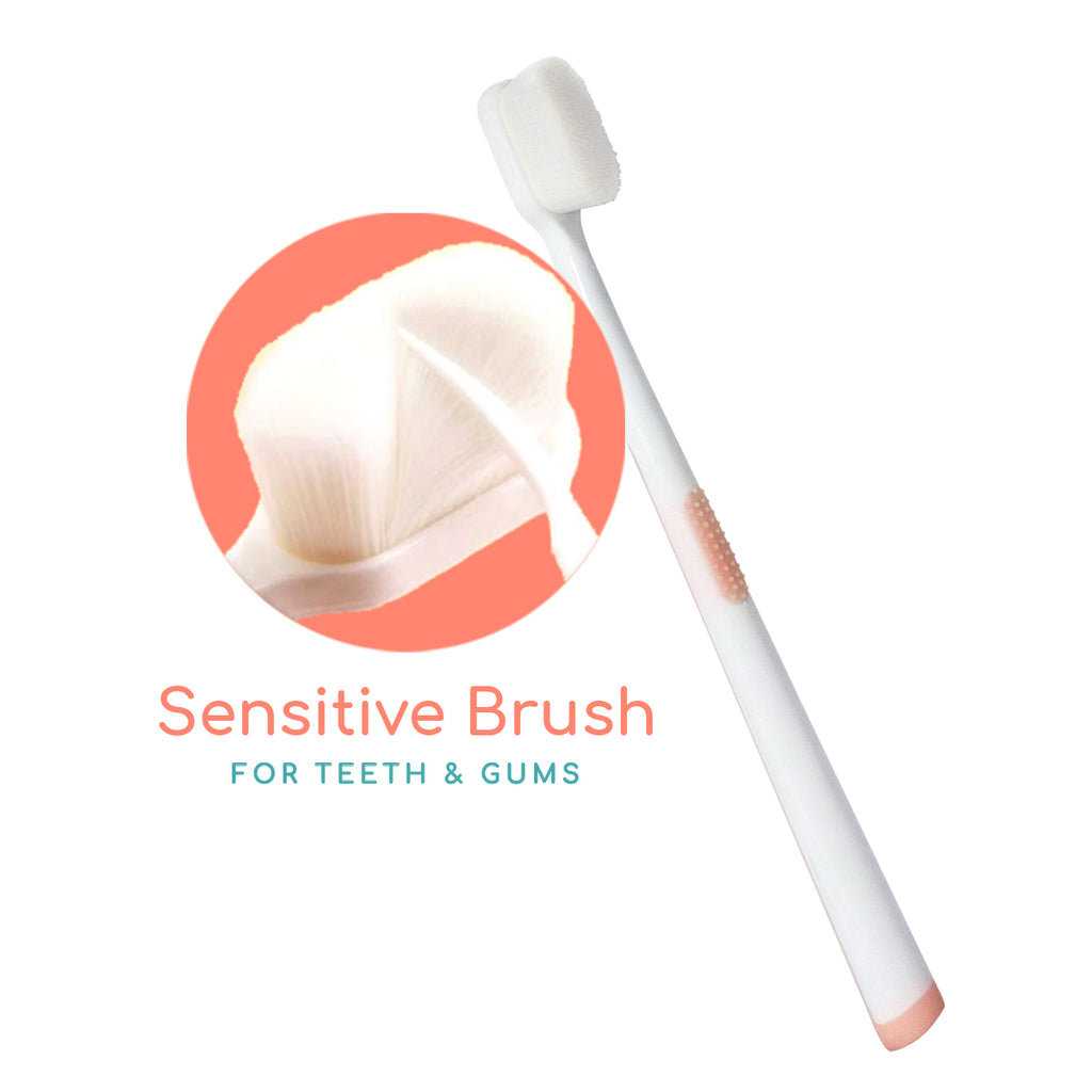 BUDS & BLOOMS Ultra Sensitive Maternity Toothbrush - Peach