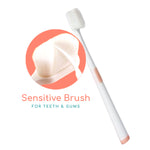 BUDS & BLOOMS Ultra Sensitive Maternity Toothbrush - Peach