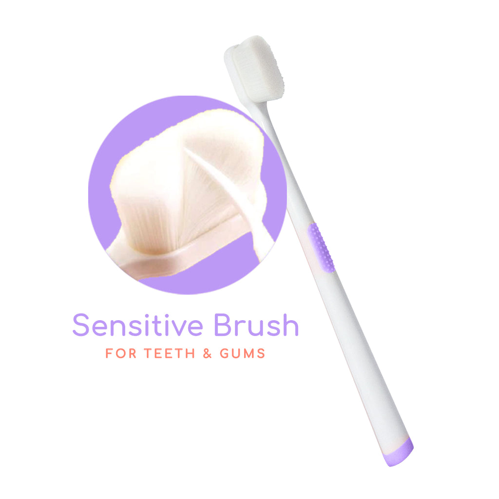 BUDS & BLOOMS Ultra Sensitive Maternity Toothbrush - Lilac